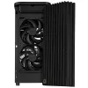 PC case ASUS ProArt PA401 Wood TG PWM Tower Black — ATX, tempered glass, 2x160mm front fans, USB-C, supports GPU 31.5 cm