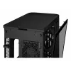 PC case ASUS ProArt PA401 Wood TG PWM Tower Black — ATX, tempered glass, 2x160mm front fans, USB-C, supports GPU 31.5 cm