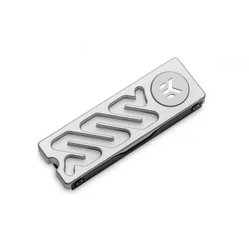 Heatsink EK Water Blocks Quantum Convection M.2 NVMe Aluminium Silver 24mm 75mm 11.3mm