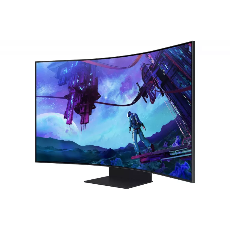 Samsung G97NC computer monitor 139.7 cm (55 inch) 3840 x 2160 pixels 4K Ultra HD LED Black