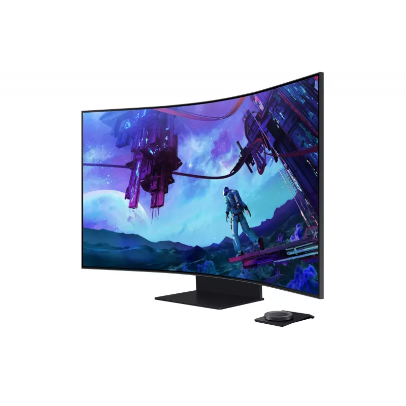 Samsung G97NC computer monitor 139.7 cm (55 inch) 3840 x 2160 pixels 4K Ultra HD LED Black