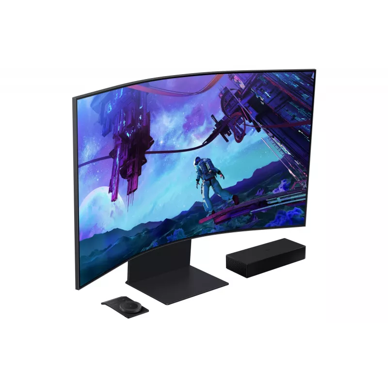 Samsung G97NC computer monitor 139.7 cm (55 inch) 3840 x 2160 pixels 4K Ultra HD LED Black