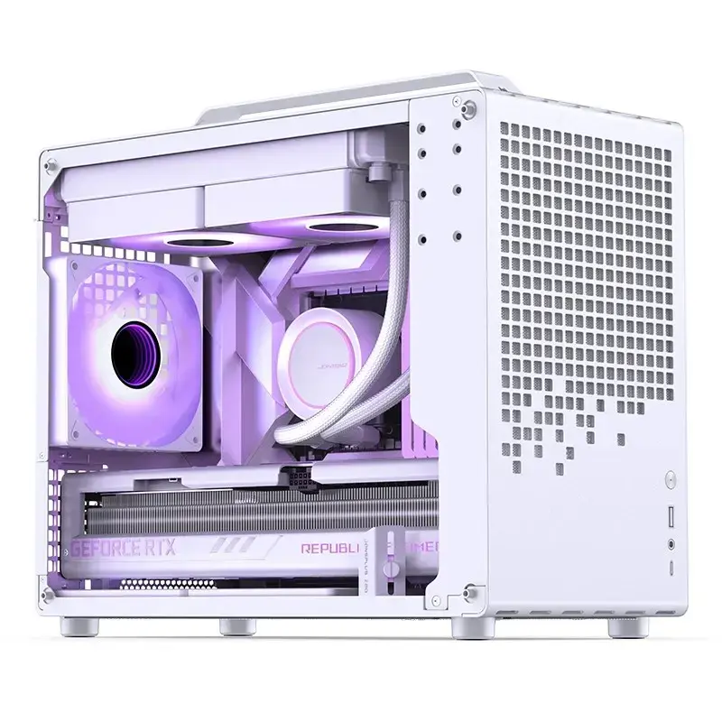 Computer case Jonsbo Jonsplus Z20 Mesh Mini Tower Micro-ATX White
