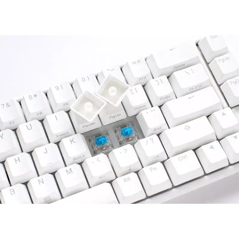 Ducky One 3 Classic Pure White SF Keyboard Gaming USB Mechanical 67 Keys RGB