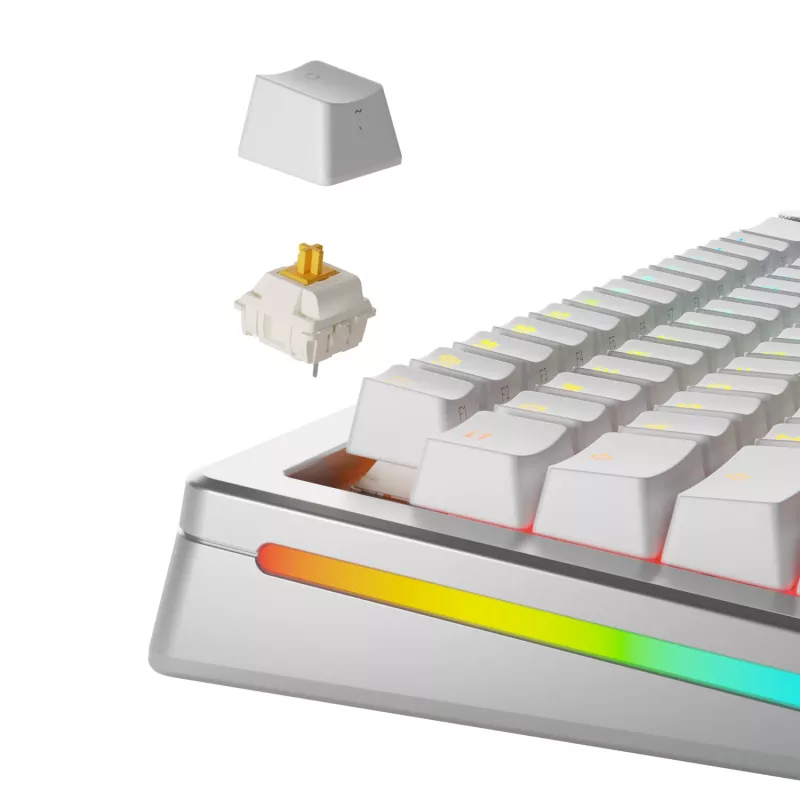 Mechanical Keyboard Switches GLORIOUS Glorious Panda Tactile – 36 pieces, polycarbonate, translucent yellow