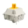 Mechanical Keyboard Switches GLORIOUS Glorious Panda Tactile – 36 pieces, polycarbonate, translucent yellow