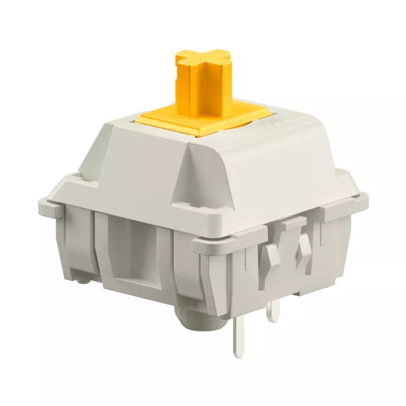 Mechanical Keyboard Switches GLORIOUS Glorious Panda Tactile – 36 pieces, polycarbonate, translucent yellow