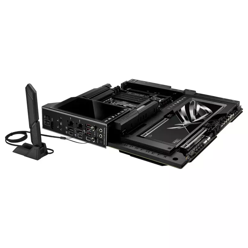 Motherboard ASUS ROG MAXIMUS Z890 EXTREME — Intel Z890, LGA 1851, Extended ATX, DDR5, 4 DIMM, Wi‑Fi 7, 10Gb Ethernet