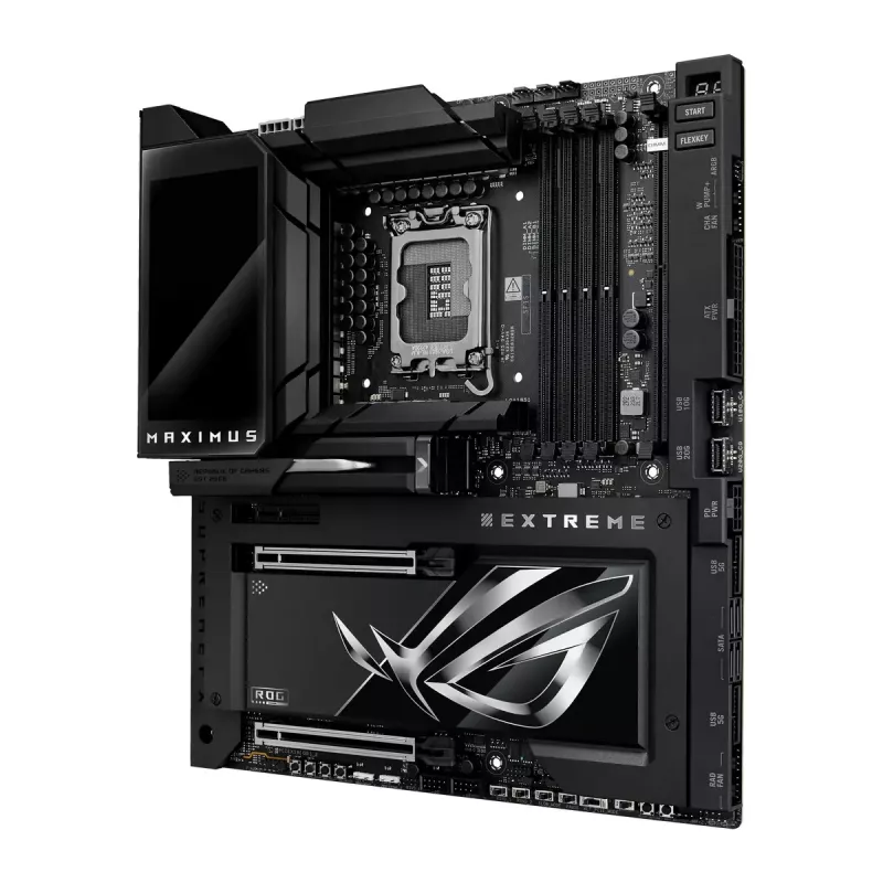 Motherboard ASUS ROG MAXIMUS Z890 EXTREME — Intel Z890, LGA 1851, Extended ATX, DDR5, 4 DIMM, Wi‑Fi 7, 10Gb Ethernet