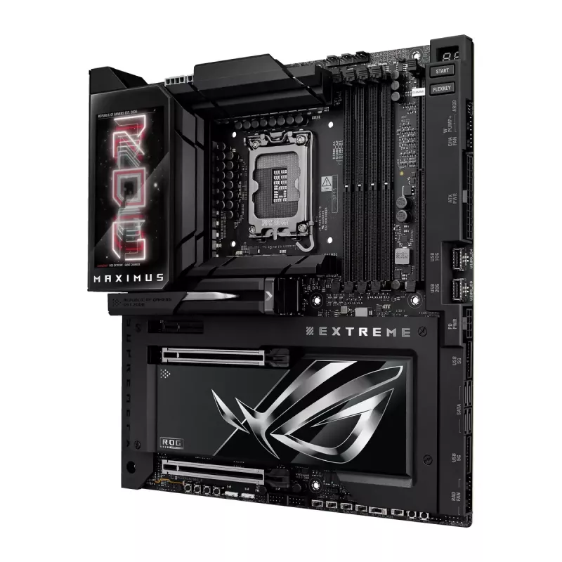 Motherboard ASUS ROG MAXIMUS Z890 EXTREME — Intel Z890, LGA 1851, Extended ATX, DDR5, 4 DIMM, Wi‑Fi 7, 10Gb Ethernet