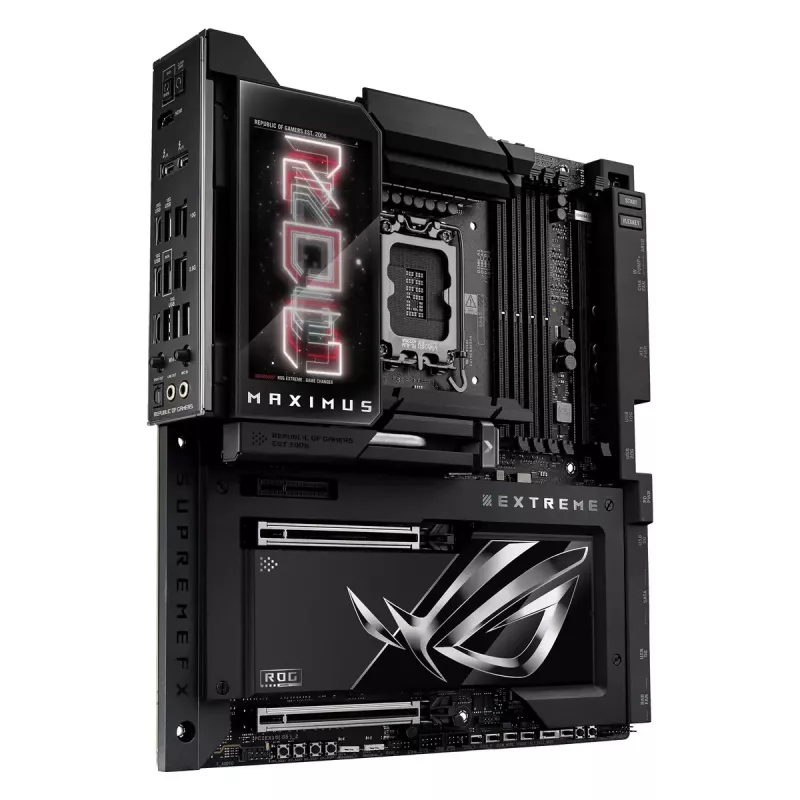 Motherboard ASUS ROG MAXIMUS Z890 EXTREME — Intel Z890, LGA 1851, Extended ATX, DDR5, 4 DIMM, Wi‑Fi 7, 10Gb Ethernet