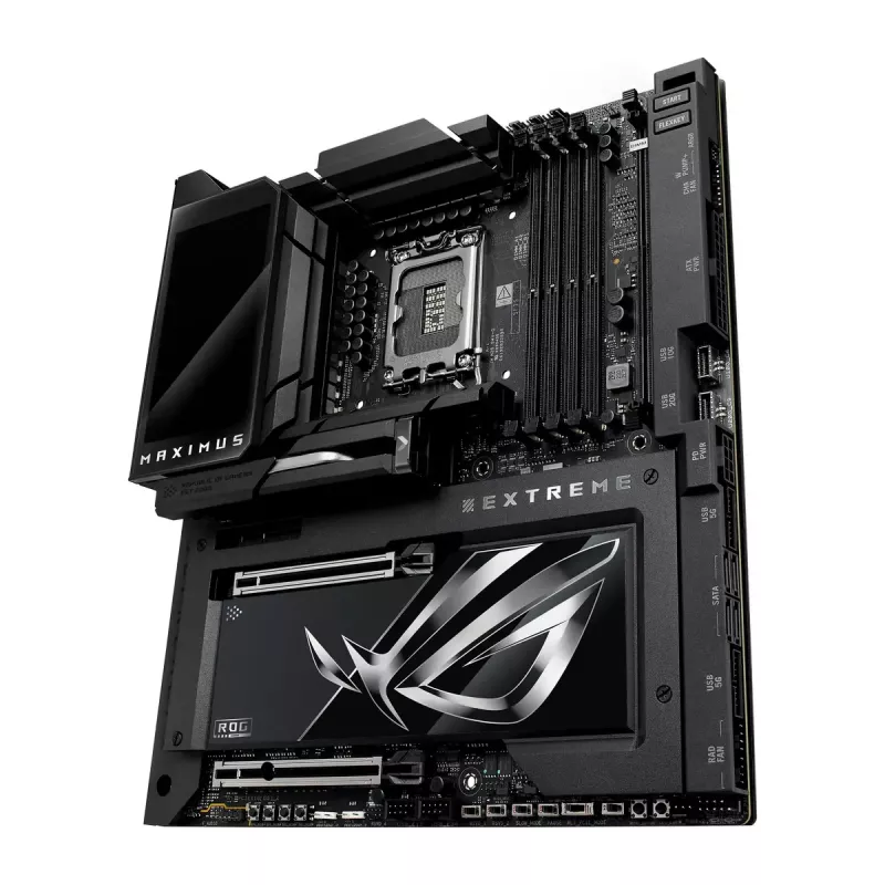 Motherboard ASUS ROG MAXIMUS Z890 EXTREME — Intel Z890, LGA 1851, Extended ATX, DDR5, 4 DIMM, Wi‑Fi 7, 10Gb Ethernet