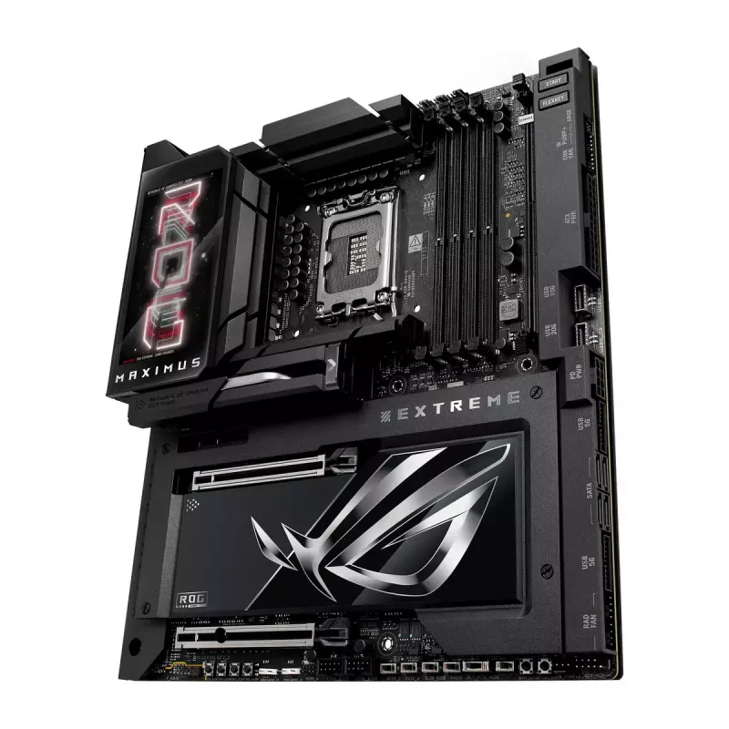 Motherboard ASUS ROG MAXIMUS Z890 EXTREME — Intel Z890, LGA 1851, Extended ATX, DDR5, 4 DIMM, Wi‑Fi 7, 10Gb Ethernet
