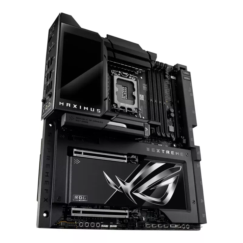 Motherboard ASUS ROG MAXIMUS Z890 EXTREME — Intel Z890, LGA 1851, Extended ATX, DDR5, 4 DIMM, Wi‑Fi 7, 10Gb Ethernet