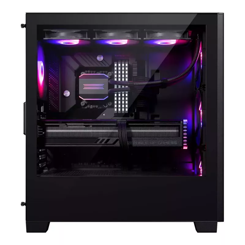PC Case PHANTEKS XT Pro Ultra Midi Tower Black — ATX/EATX, Tempered Glass, 2x3.5 inch + 5x2.5 inch, USB-C