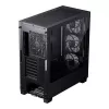 PC Case PHANTEKS XT Pro Ultra Midi Tower Black — ATX/EATX, Tempered Glass, 2x3.5 inch + 5x2.5 inch, USB-C
