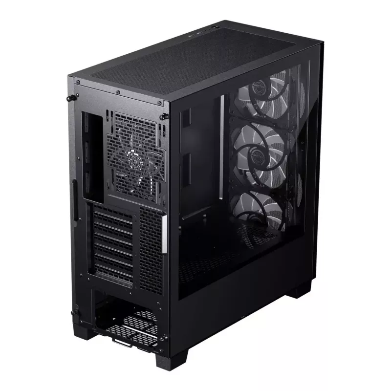 PC Case PHANTEKS XT Pro Ultra Midi Tower Black — ATX/EATX, Tempered Glass, 2x3.5 inch + 5x2.5 inch, USB-C
