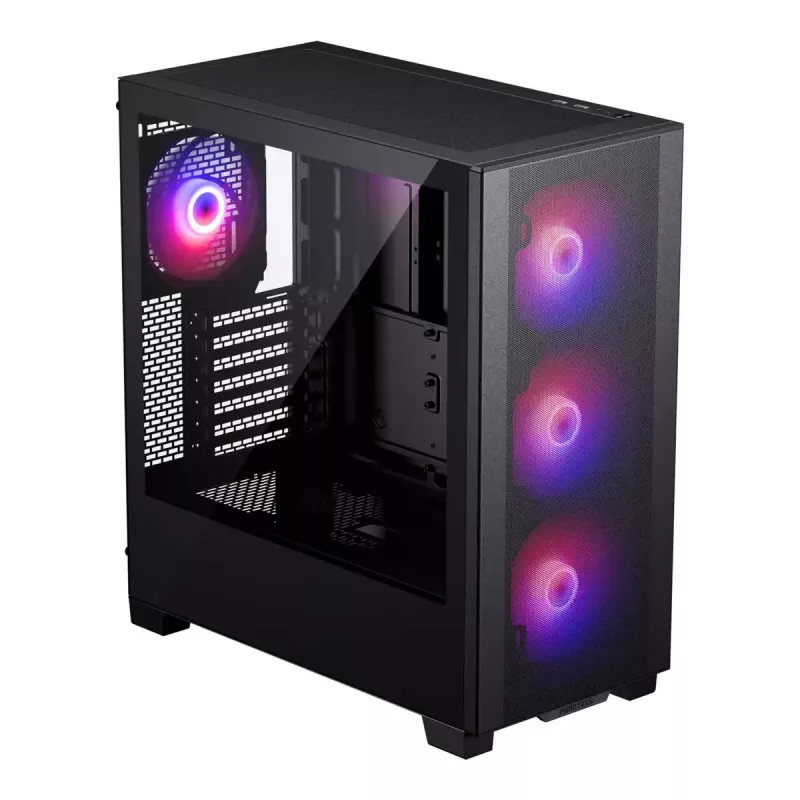 PC Case PHANTEKS XT Pro Ultra Midi Tower Black — ATX/EATX, Tempered Glass, 2x3.5 inch + 5x2.5 inch, USB-C