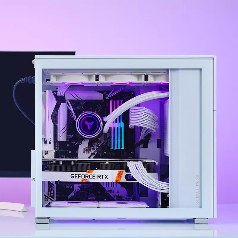 PC Case Jonsbo D41 MESH Midi Tower White
