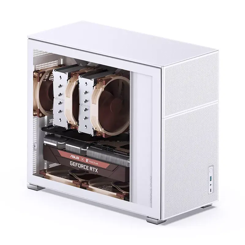 PC Case Jonsbo D41 MESH Midi Tower White