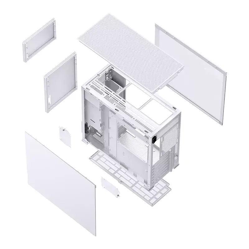 PC Case Jonsbo D41 MESH Midi Tower White