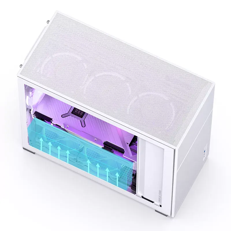 PC Case Jonsbo D41 MESH Midi Tower White
