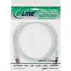 InLine Patch Cable S/FTP PiMF Cat.6 250MHz PVC copper white 1m