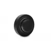 Plug EKWB EK-Quantum Torque Plug — Brass, Black/Silver, Ø 23 mm, Height 5.5 mm