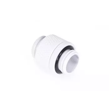 Hose connector Alphacool 17489 Brass White 22mm Depth 1.8cm Diameter