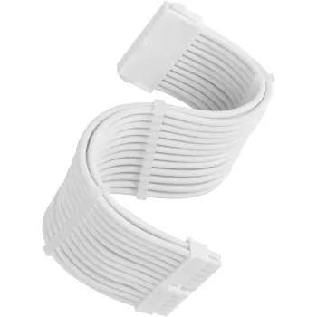 Power supply extension cable SILVERSTONE 24-pin ATX SST-PP07E-MBW-V2 30 cm White