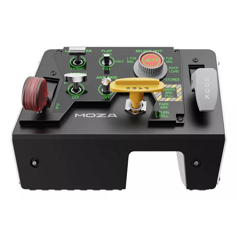 Moza Racing MTLP Panel, Black, Metal, 196.5 mm, 134.7 mm, 149 mm, 680 g
