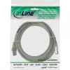 InLine Patch Cable S/FTP PiMF Cat.6A halogen free 500MHz grey 1m