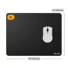 Glorious Gaming Glorious Mouse Pad 2 XL - Stitched - Black, Black, Monochromatic, Fabric, Rubber, Non-slip base, Gaming mouse pad