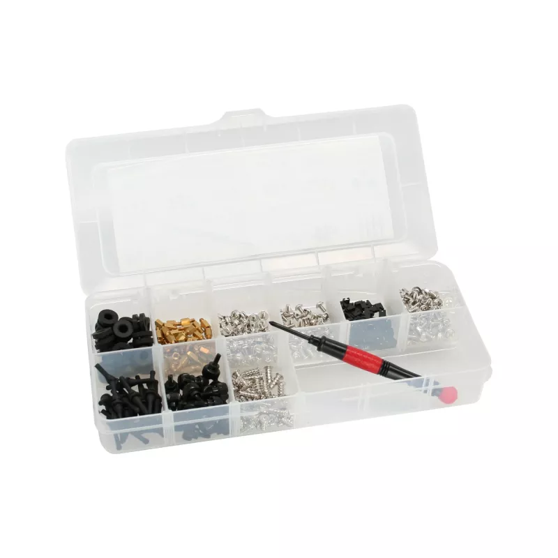 InLine Screw Set with Screwdriver 411 pcs.