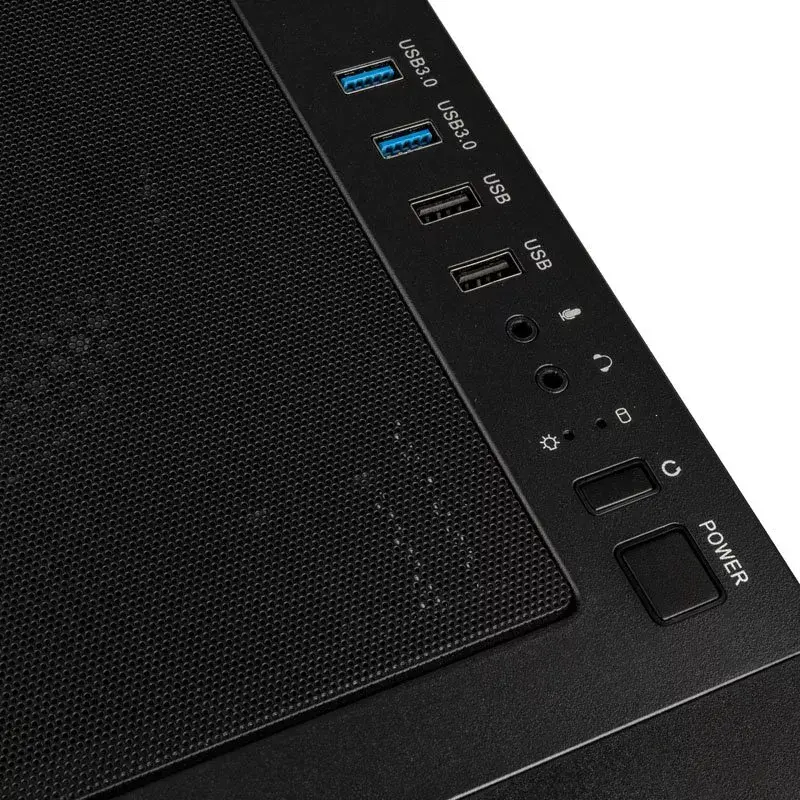 PC case Kolink UNITY MESHBAY PERFORMANCE Midi Tower Black