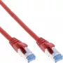 InLine Patch Cable S/FTP PiMF Cat.6A halogen free 500MHz red 5m
