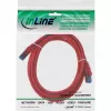 InLine Patch Cable S/FTP PiMF Cat.6A halogen free 500MHz red 5m