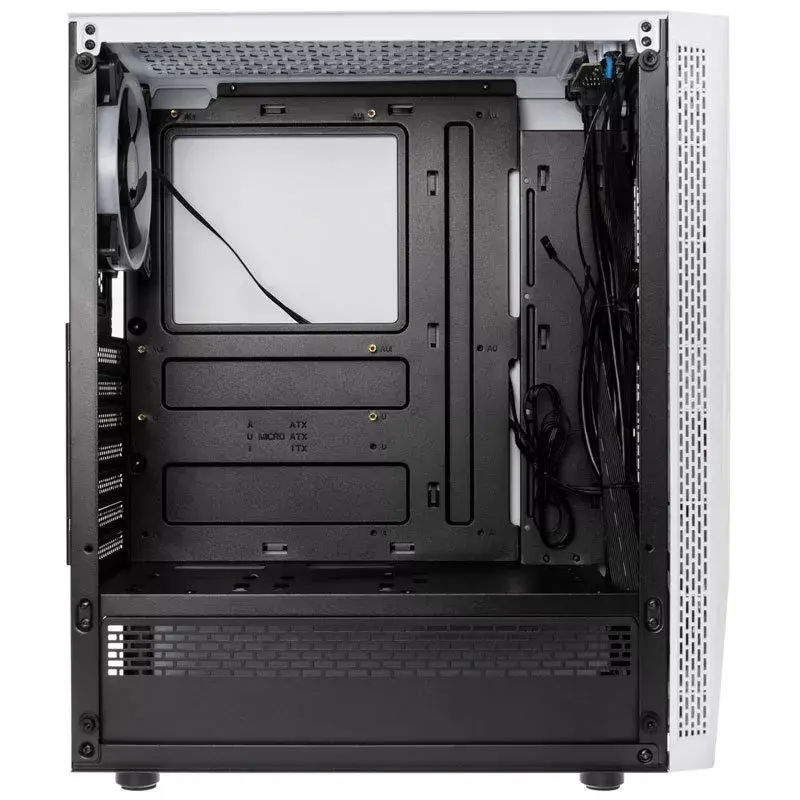 Computer Case Kolink VOID WHITE Midi Tower Black, White