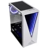 Computer Case Kolink VOID WHITE Midi Tower Black, White