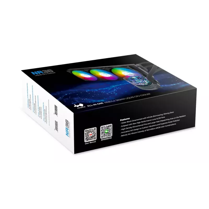 Liquid cooling kit In Win IW-LC-NR36 12 cm 400-1800 RPM