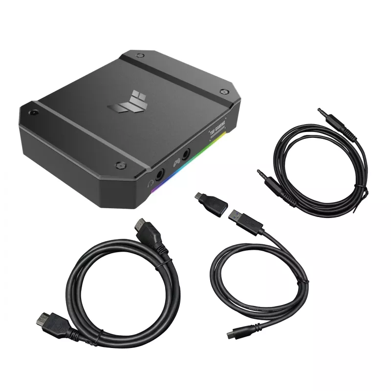 ASUS TUF GAMING CAPTURE BOX-4KPRO video capturing device USB 3.2 Gen 2 3840x2160 120fps