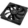 Case fan SILVERSTONE SST-SF120B 120mm black — 120 mm cooling fan for PC chassis
