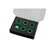 Compression ring EK Water Blocks Quantum Torque Aluminium Green 6 pcs