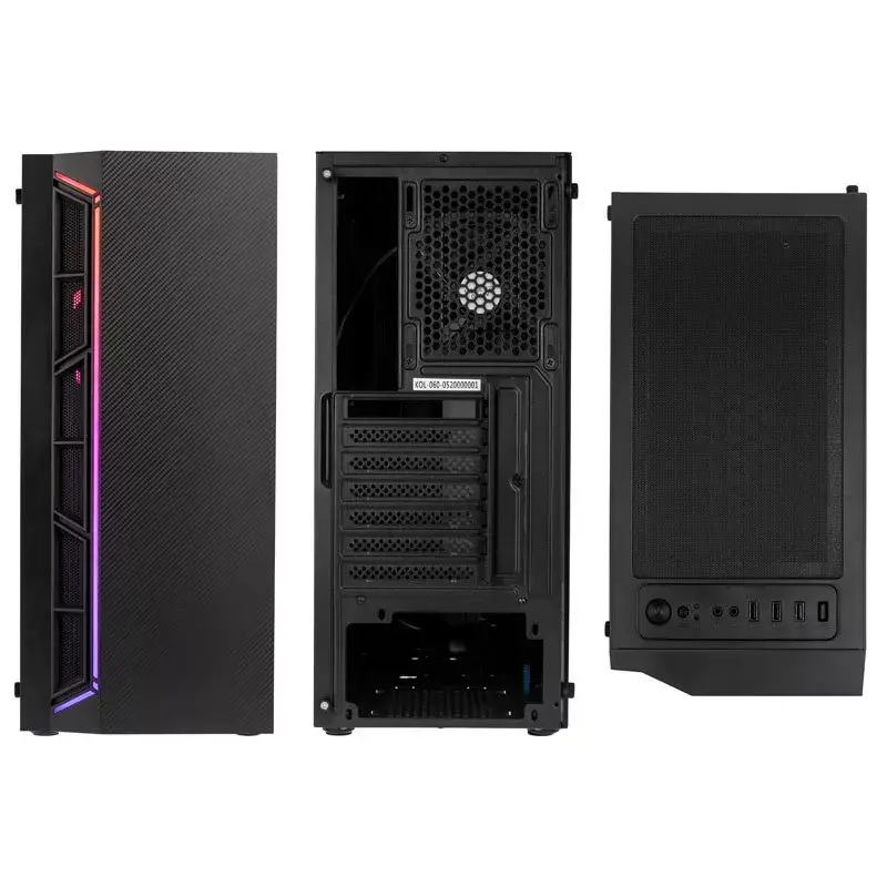 PC Case Kolink Inspire K7 ARGB Midi Tower Black