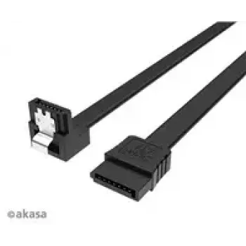 Internal SATA data cable Akasa Proslim 90° connector, 100 cm