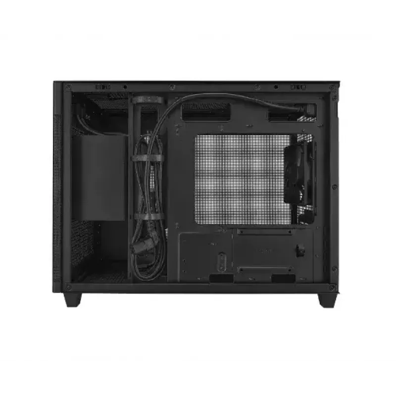 PC case ASUS Prime AP201 MicroATX Mini Tower Black — supports microATX, max GPU 338 mm, CPU cooler height 170 mm, 3x 3.5 inch bays, USB-A 2x, USB-C 1x