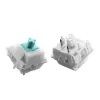 Keyboard switches GLORIOUS Lynx Linear Mechanical Switches — 36 pcs, polycarbonate, cyan translucent