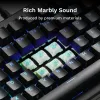 Keyboard switches GLORIOUS Lynx Linear Mechanical Switches — 36 pcs, polycarbonate, cyan translucent