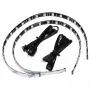 Computer case light kit BITFENIX Alchemy 2.0, universal chassis, 12V, 5.04W, 2 pcs, 10mm x 0.5m, black/white