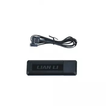 Computer case fan Lian Li 12RCL1W3B 120 mm, 12 V, 2150 RPM, 2.52 mmH2O, Fluid Dynamic Bearing, black